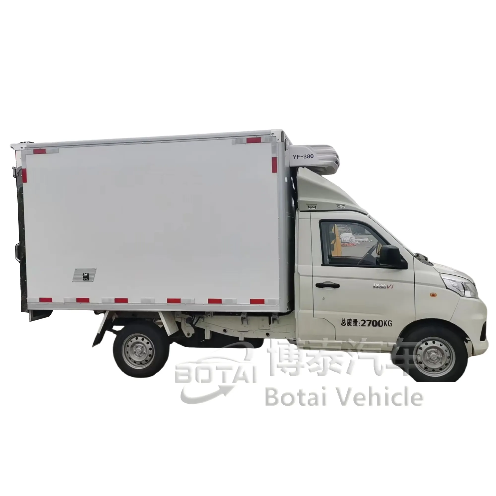 Gran oferta, Mini camioneta eléctrica, 4 rondas, furgoneta eléctrica, furgoneta 4x2, furgoneta pequeña, camión refrigerador de carga a la venta