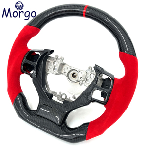 Volante de Fibra de Carbono Rojo para <span class=keywords><strong>Lexus</strong></span> IS 250 350 300 CT200h RC NX <span class=keywords><strong>200T</strong></span> RC F RCF 2014-2024 - Product Image 5