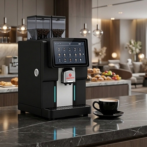 Commercial Automatic Espresso Coffee Machine 15 <b>Bar</b> 10-Inch Smart Display Dual Boiler Stainless Steel Integrated - Product Image 6