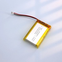 Batterie polymère au lithium rechargeable PUJIMAX 103450 Lipo 3.7V 2000mAh avec prise PH 2.0mm 2 broches pour casque Bluetooth MP5