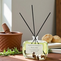 Diffuseur de parfum d'ambiance en rotin Witoyou, motif fleur d'orchidée du Golfe et jasmin, avec huile d'aromathérapie, vente en gros