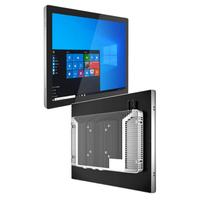 Domify-Monitor de pantalla táctil industrial J1900 de 18,5 pulgadas, a prueba de polvo, completamente cerrado, capacitivo, DDR3, PC todo en uno