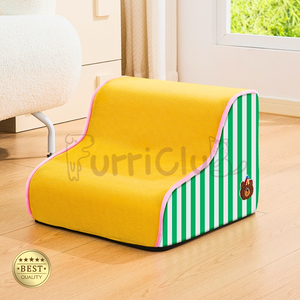 נגד החלקה 2-צעד 3 מדרגות לחיות מחמד עם כלבים קטנים וחתולים קצף מחמד ו סולם עבור מיטות גבוהות וספות - Product Image 3