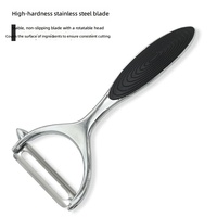 Éplucheur manuel multifonctionnel en alliage de zinc pour pommes et melons, outil de cuisine doré, petit gadget de cuisine pour éplucher les pommes de terre, râper et trancher