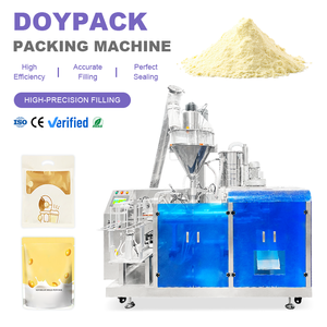 Easy Operation Automatic Auger Filler Packing Machine Soy Milk Powder Doypack Premade Pouch Filling and <b>Sealing</b> Machine - Product Image 1