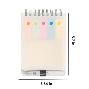 Waterproof Portable Notebook with PP Plastic Cover and Pen for Meetings and <b>Notes</b> Customizable Promotional Item - Product Image 2