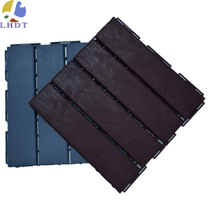 Piastrelle per esterni in plastica composita per Patio da giardino pavimenti fai da te pavimenti in piastrelle resistenti all'acqua in grigio - Product Image 5