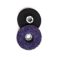 Disque de meulage violet de 4,5 pouces pour le nettoyage et le décapage des revêtements de peinture, de la rouille, des soudures et de l'oxydation