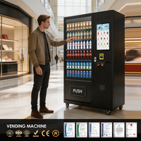 Fabricante de Máquinas Expendedoras de Bebidas y Aperitivos con Aceptador de Monedas, Validador de Billetes, Pago con Tarjeta y Sistema de Código QR