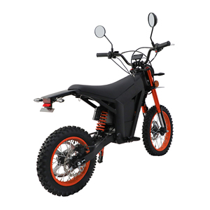 WISH01 2200W Mid Drive Motorcycle 48V 20.8Ah Long Range Hydraulic IP54 <b>Off</b> <b>Road</b> <b>E</b> Moped for Teenager Dual 500W Motors (1000W Pea - Product Image 3