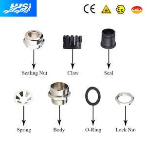 Conector de Cable Impermeable de Latón Personalizable Tipo EMC IP68 de Alto/Bajo Voltaje para Cables Blindados - Product Image 6