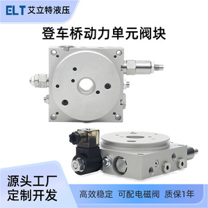 Special Valve Block Directional Control Valve 315 Bar 100 L Min 6061 Aluminum Hydraulic Power Unit Use <b>Threaded</b> <b>Insert</b> Port - Product Image 5