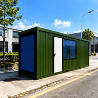Maison conteneur modulaire préfabriquée de 20 pieds avec certification CE, villa mobile pliable pour complexe hôtelier
