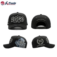 Casquettes de baseball en satin premium 5 panneaux avec logo 3D, patch en strass, visière incurvée en daim et fermeture snapback – Gorras personnalisées avec plusieurs patchs