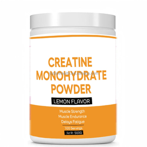 Créatine monohydrate en poudre OEM Premium 300g, complément alimentaire pour adultes, beauté et croissance musculaire, certifié Halal, emballage en bouteille - Product Image 3