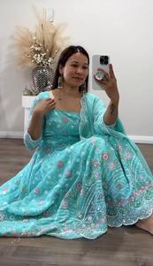 ปาร์ตี้นักออกแบบใหม่สวมชุดแฟนซีดิจิตอลเรียบง่าย 3 ชิ้นสวยงามพร้อมชุดเดรสผ้าพรีเมี่ยมคุณภาพสูง Dupatta - Product Image 2