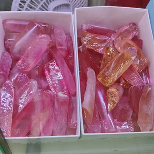 Corindón sin cortar, materia prima, precio de fábrica al por mayor, todos los colores, zafiro sintético en bruto para la fabricación de gemas sueltas - Product Image 6