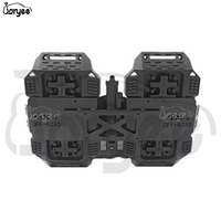 Pour Jeep Wrangler : Modifiez le hayon pour intégrer un support de roue de secours – Accessoire de tuning extérieur Joryee – Pièces de voiture améliorées