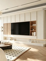 Meuble TV en aluminium de qualité supérieure, design moderne avec rangement, étanche, antirouille, ignifuge, taille personnalisée, pour toute la maison, idéal pour les villas