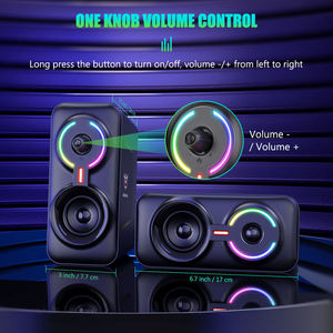 Onikuma L6 custom version 5.0 high-resolution sound speaker, high-quality active desktop mobile earphones, output power 30-50W - Product Image 6