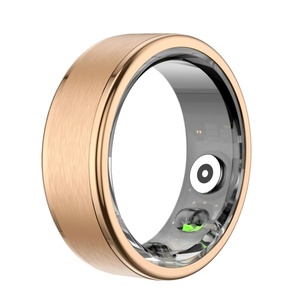 Anneau intelligent Yawell personnalisé <span class=keywords><strong>pour</strong></span> hommes et femmes, suivi d'activité, stress, sommeil, fréquence cardiaque, oxygène sanguin, moniteur de santé R03, compatible Android et iOS - Product Image 3