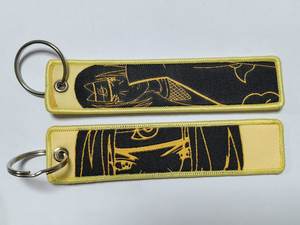 LLavero personalizable de impresión digital de animación con marca tejida Género de cintas de gancho y bucle de dibujos animados - Product Image 5