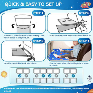 पोर्टेबल यात्रा हैममॉक टिकाऊ पॉलिएस्टर बच्चे के अनुकूल हवाई जहाज सीट एक्सटेंडर टॉडलर बिस्तर उड़ने वाली उड़ानें फुटरेस्ट - Product Image 3