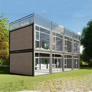 โรงเรือนคอนเทนเนอร์แบบประกอบสำเร็จรูป ดีไซน์แผงฉนวนกันความร้อน สำหรับสวน ฟาร์ม ปลูกพืช ควบคุมความชื้น ทนทาน - Product Image 5