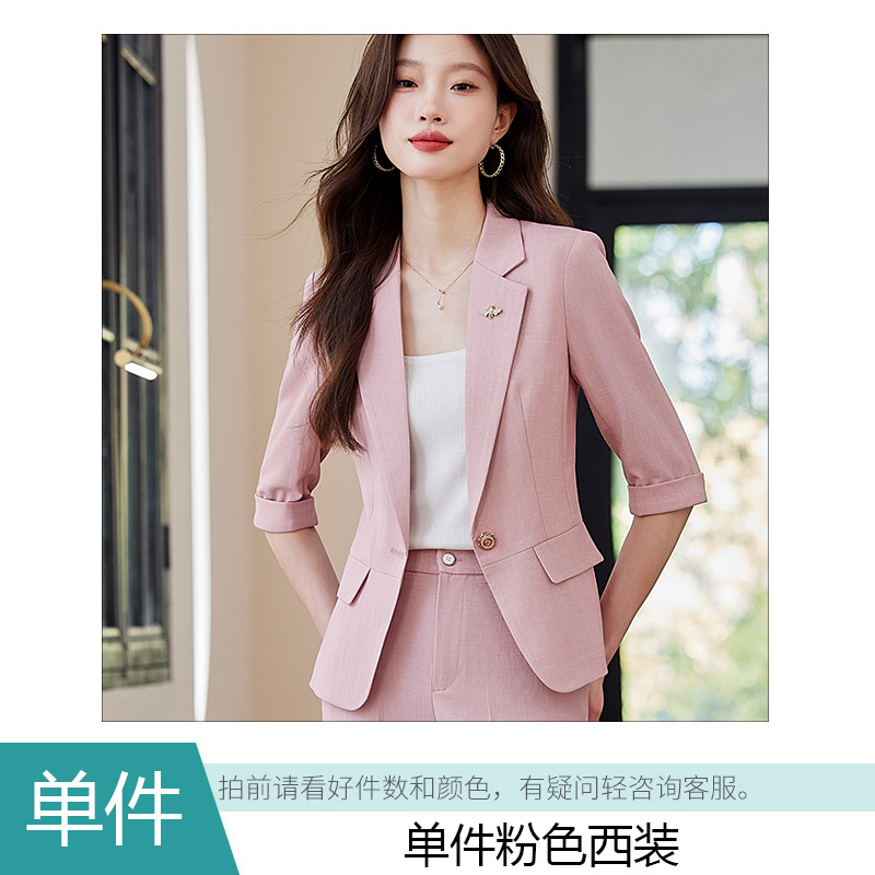 pink suit