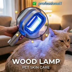 Lámpara de Wood Veterinaria Portátil, Luz UV Recargable, Detector de Infecciones de Piel para Perros y Gatos - Product Image 6