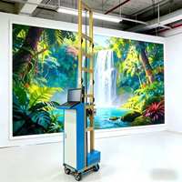 Impresora de Inyección de Tinta 3D Vertical de Alta Precisión I3200/DX7 con UV/Eco-Solvente para Proyectos de Murales Publicitarios Comerciales