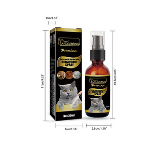 Spray Antipicor para Gatos, Elimina Ácaros, Cuidado de la Piel, Alivia la Picazón y las Zonas Sensibles - Product Image 2