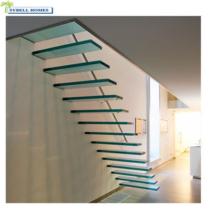 บันไดกระจกลามิเนตหลายชั้น15 + 15มม./19 + 19มม. บันไดลอย - Product Image 4