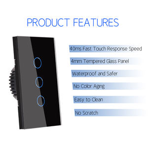 Interruptor Inteligente WiFi Bingoelec, Control Remoto ZigBee TUYA ALEXA, 1/2/3 Botones, Interruptor de Pared Táctil para Hogar Inteligente - Product Image 6