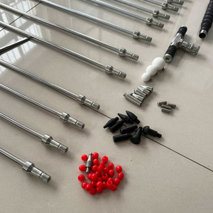 Kit de 13 crochets rapides interchangeables en acier de qualité professionnelle pour réparation de bosses de voiture <span class=keywords><strong>Tesla</strong></span>, tête M8, outil de tôlerie - Product Image 4