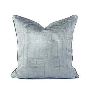 Fodera per cuscino in velluto Patchwork gemma bella fodera per cuscino quadrata moderna di lusso con cuscino decorativo Popo per camera da letto - Product Image 5