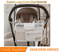 Sac de rangement multifonctionnel pour poussette avec logo personnalisé, de haute qualité, pour couches et accessoires de voyage quotidiens – Vente en gros