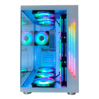 Casing PC Gaming Tren Terbaru 2024, Casing Komputer ATX Gaming Custom, Casing Komputer Kubus Lebar & Tower, Casing PC ATX dengan Kipas RGB