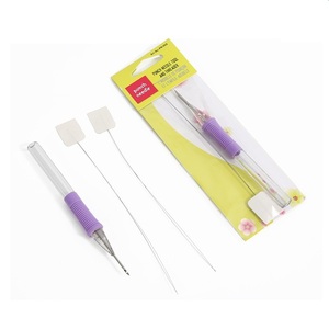 Juego de bolígrafos bordados Patrones mágicos <span class=keywords><strong>Kit</strong></span> de agujas perforadoras Artesanía para costura DIY <span class=keywords><strong>Bordado</strong></span> Kits de punto de cruz y costura de punto ABS - Product Image 2