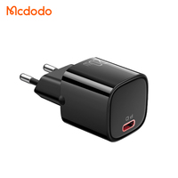 Cargador Mcdodo 402 USB Tipo C 20W PD Mini Super Rápido con Enchufe Europeo Certificado, Mini Cargador USB-C 20W PD para iPhone