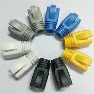 Hight Quality Network Entherent Rj45 Connector Plug Boot Cat6a Cat7 Cat8 RJ45 Plug <strong>Jack</strong> Boots Cover - Product Image 3