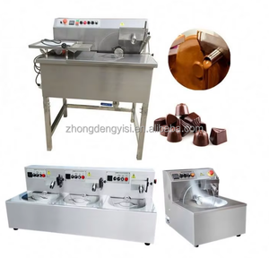 Machine automatique de fusion, tempérage et mélange de chocolat avec table vibrante pour le moulage par coulée 5-8 kg - Product Image 2