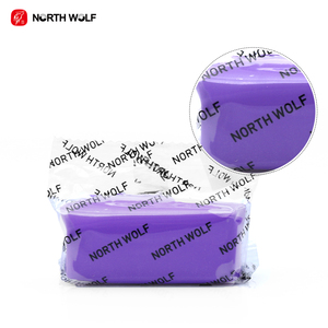 Argilla Sintetica North Wolf Magic per Detailing <span class=keywords><strong>Auto</strong></span>, Non Abrasiva, Viola, 50g con Custodia, Ecologica e di Alta Qualità - Product Image 1
