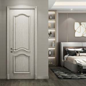 Portes intérieures de style américain YALIG, design moderne, porte intérieure en bois massif professionnelle - Product Image 6