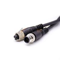 Connecteur M12 circulaire étanche IP67 industriel pour câble, 3, 7, 8, 9, 10, 12, 13, 14, 16 broches (M5, M8, M9, M16, M23, 7/8, 2, 3, 4, 5, 6, 7, 8, 9, 10, 12, 13, 14, 16)