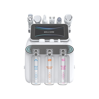 Appareil facial à bulles Hydra Beauty 6 en 1, jet d'oxygène H2O2
