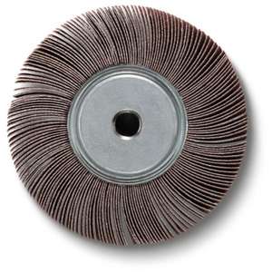 Disque abrasif à lamelles de grain 120, abrasif moyen, pour meuleuses d'angle compactes - Product Image 1