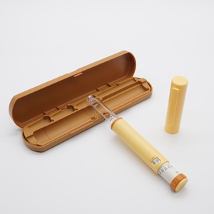 Precise Dose Adjustment Injection <b>Pen</b> with Packaging <b>Box</b> 3ml 60IU Reusable Metal Refillable Cartridge <b>Pen</b> Injector Set - Product Image 3