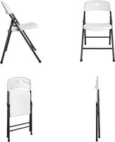 Chaise pliante de qualité supérieure meubles de jardin chaises de salle à manger en plastique camping en plein air chaises tables ensemble à vendre