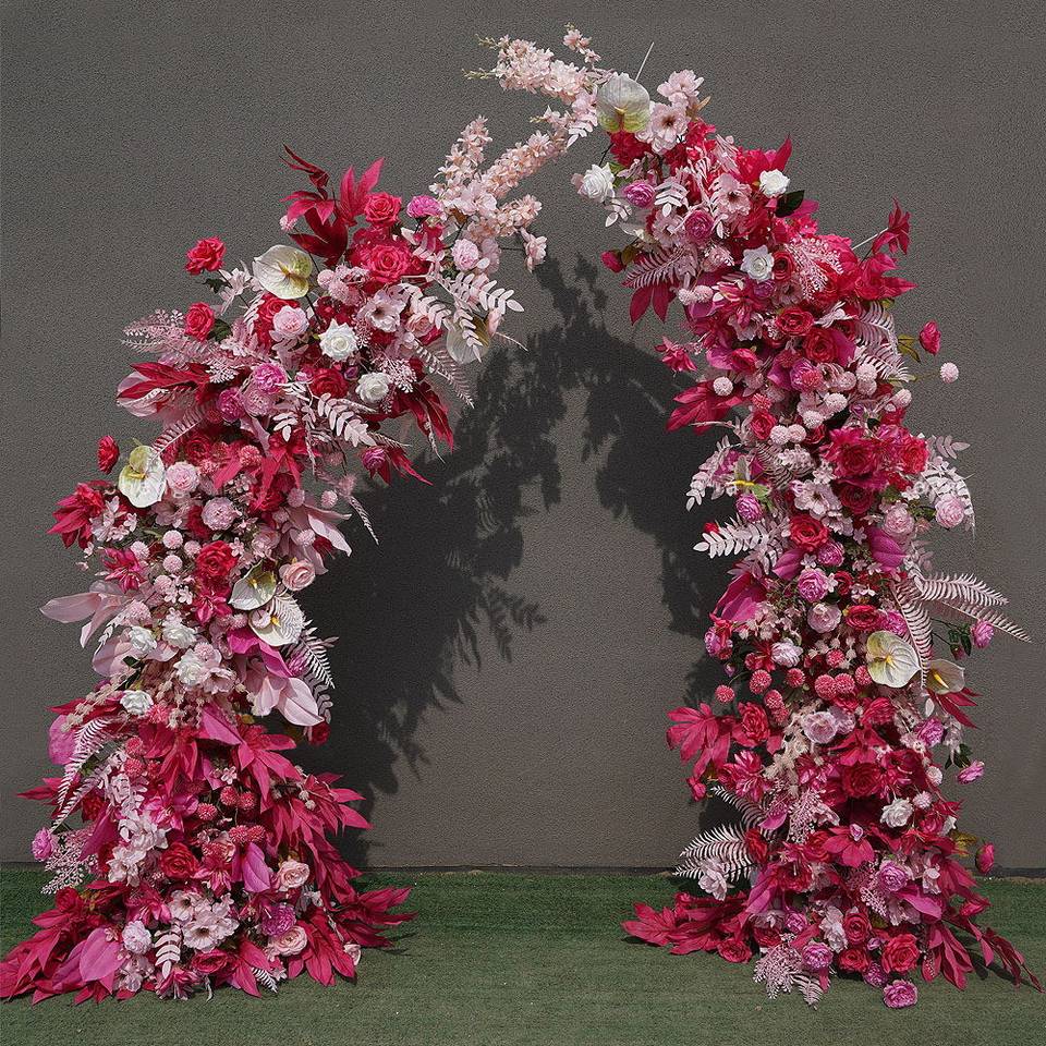 40 cm Artificial Flower Wall Panel Planter for Shop Window Display Anti ...